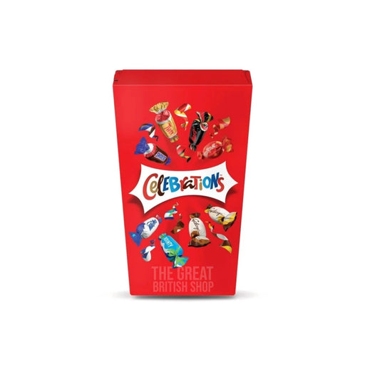 Celebrations Mini Box - 69g imported British grocery product available in Canada