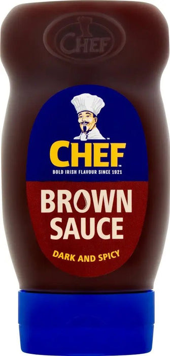 Chef Brown Sauce - 385g imported British grocery product available in Canada