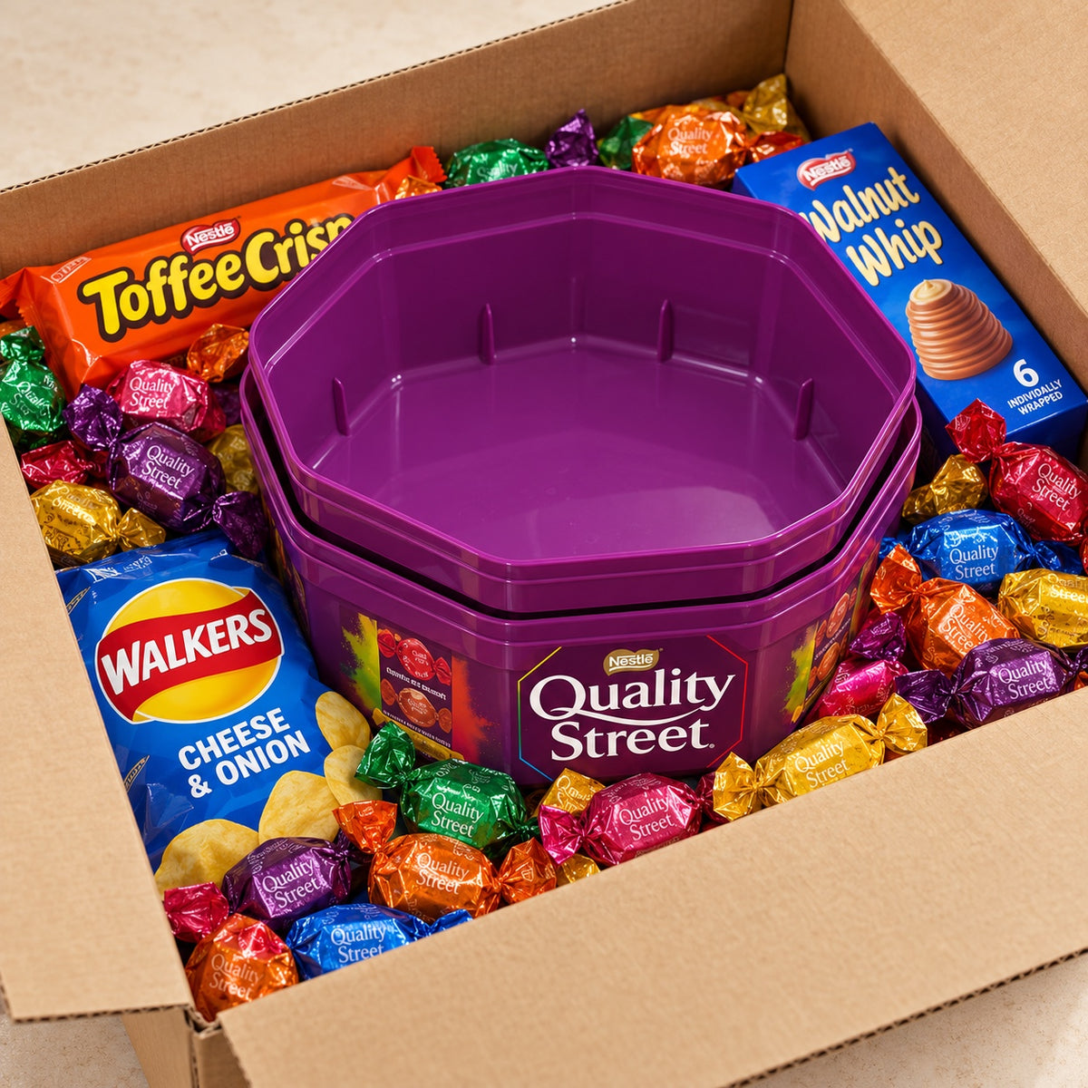 How your tubs arrive, packed for the post