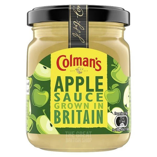 Colman's Bramley Apple Sauce - 155g imported British grocery product available in Canada