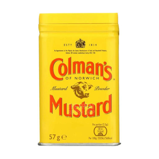 Colman's English Mustard Powder - 57g imported British grocery product available in Canada