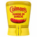 Colman's Squeezy Mustard 150g, front view of the original product packaging.