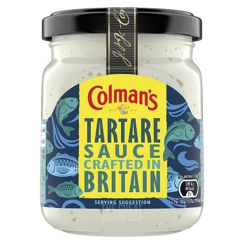 Colman's Tartare Sauce - 144g imported British grocery product available in Canada