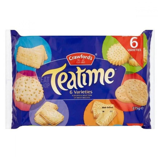 Crawford's Teatime - 275g imported British grocery product available in Canada