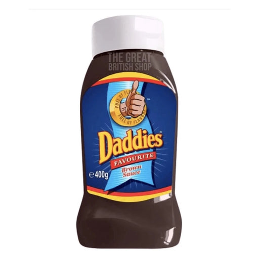 Daddies Brown Sauce - 400g imported British grocery product available in Canada