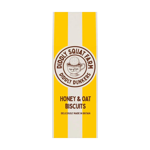 Diddly Squat Farm Dunkers Honey & Oat Biscuits - 180g imported British grocery product available in Canada