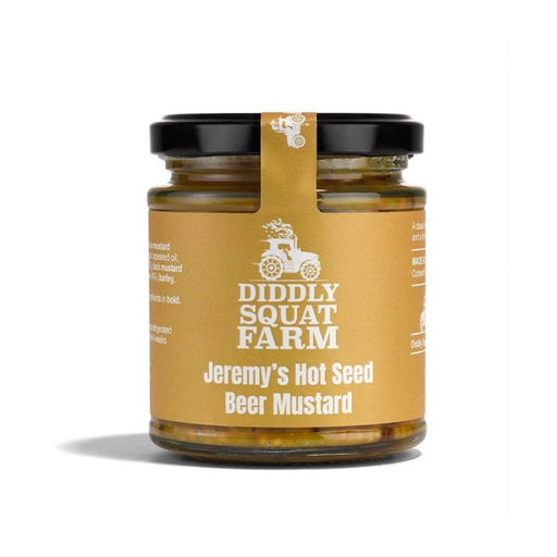 Diddly Squat Hot Seed Mustard - 190g | British Store Online | The Great British Shop