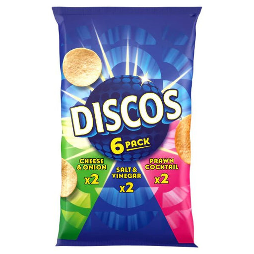 Discos Variety 6 Pack - 153g | British Store Online | The Great British Shop