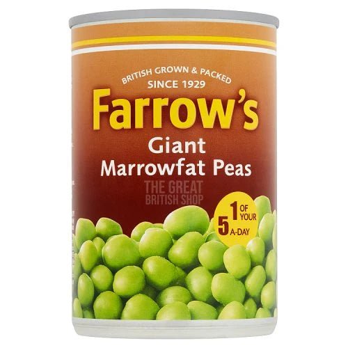 Farrow's Giant Marrowfat Peas - 300g imported British grocery product available in Canada