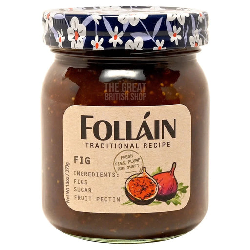 Follain Traditional Recipe Fig Jam - 370g imported British grocery product available in Canada