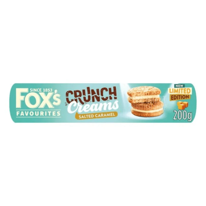 Fox's Crunch Salted Caramel - 200g imported British grocery product available in Canada