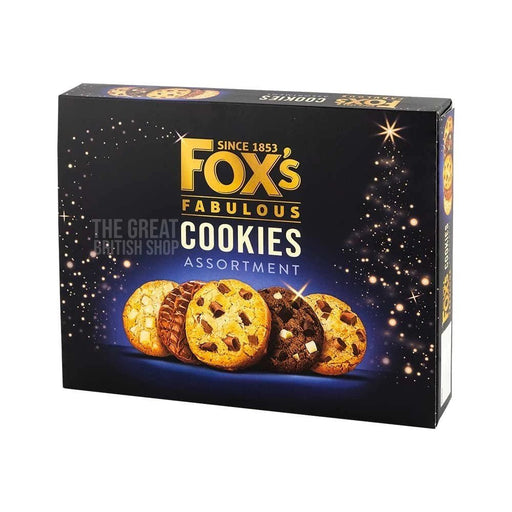 Fox's Fabulous Cookies Assortment - 365g imported British grocery product available in Canada