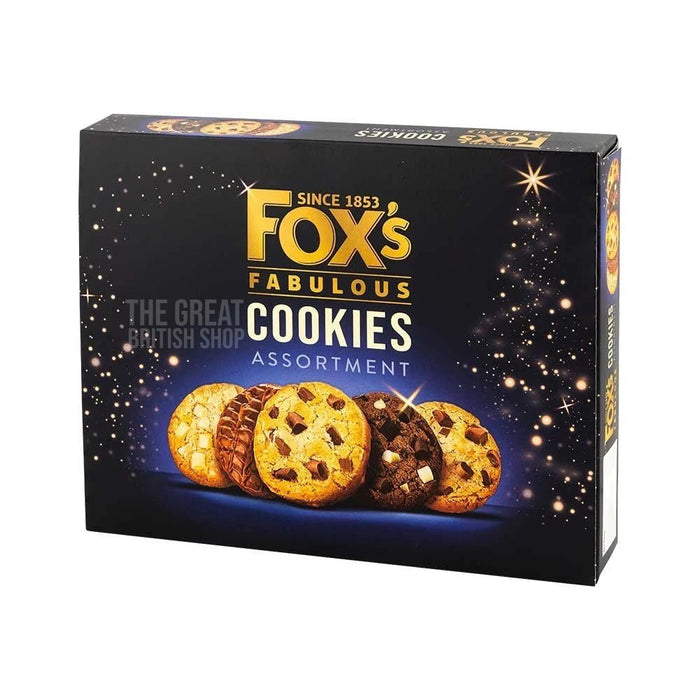 Fox's Fabulous Cookies Assortment - 365g imported British grocery product available in Canada
