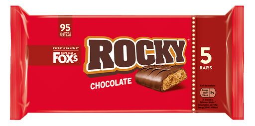 Fox's Rocky Chocolate - 5 pack imported British grocery product available in Canada