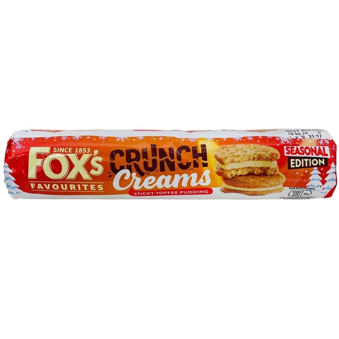 Fox's Sticky Toffee Pudding Crunch Creams - 200g | British Store Online | The Great British Shop