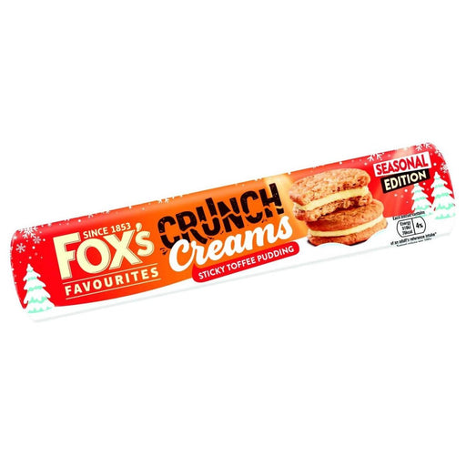 Fox's Sticky Toffee Pudding Crunch Creams - 200g | British Store Online | The Great British Shop