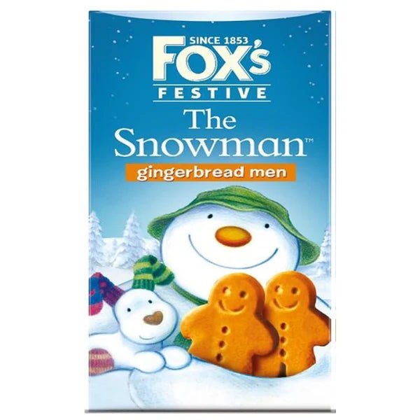 Fox's The Snowman Gingerbread Men - 100g | British Store Online | The Great British Shop