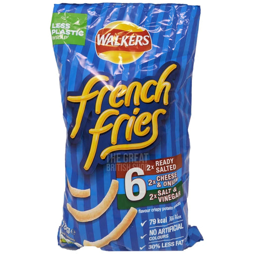 French Fries Variety - 6 Pack imported British grocery product available in Canada