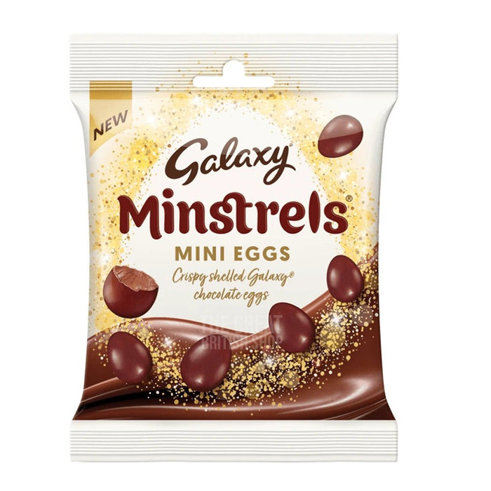 Galaxy Minstrels Mini Eggs - 80g imported British grocery product available in Canada