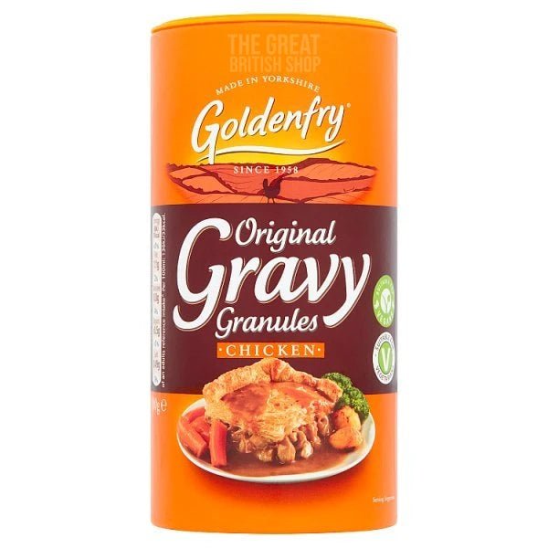 Goldenfry Chicken Gravy - 300g imported British grocery product available in Canada