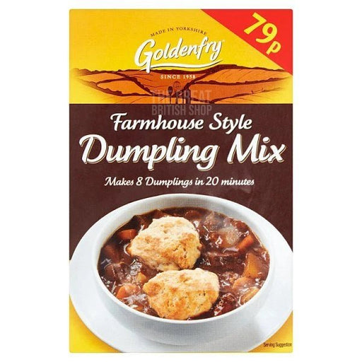 Goldenfry Dumpling Mix - 142g imported British grocery product available in Canada