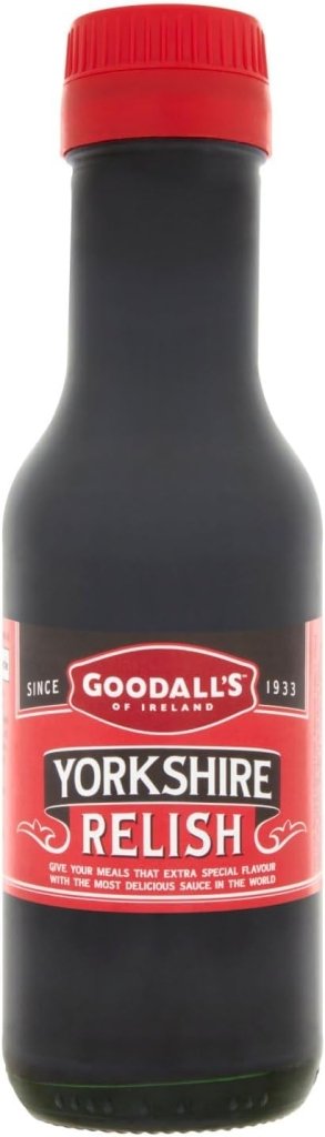 Goodall's Yorkshire Relish - 125ml imported British grocery product available in Canada