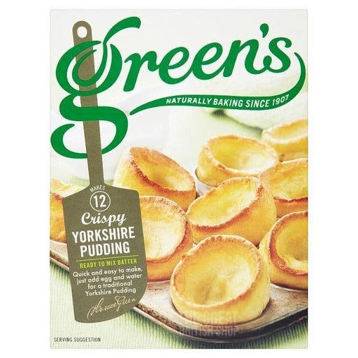 Green's Batter/Yorkshire Pudding Mix - 125g imported British grocery product available in Canada