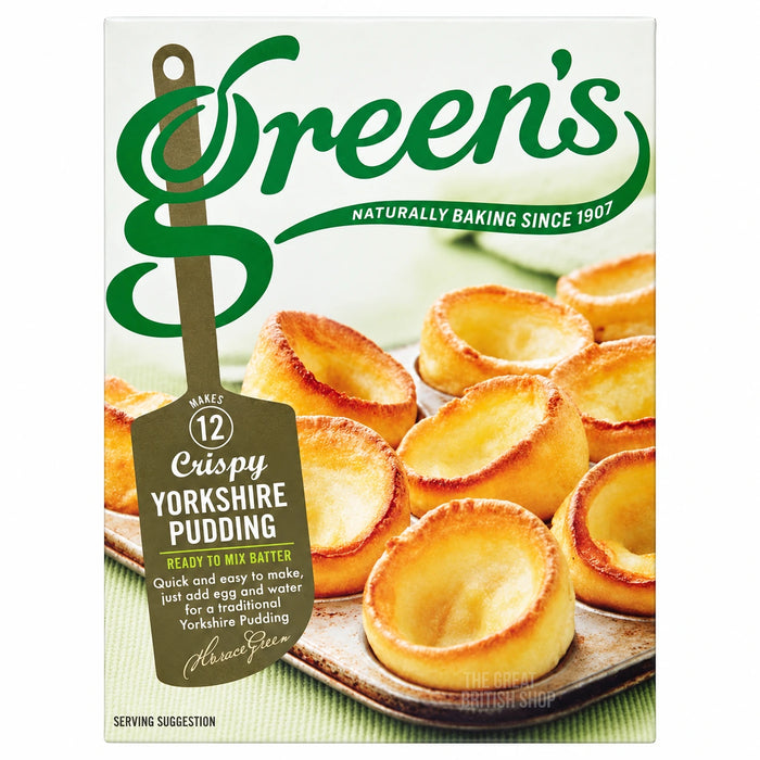 Green's Batter/Yorkshire Pudding Mix - 125g, front view of the product packaging
