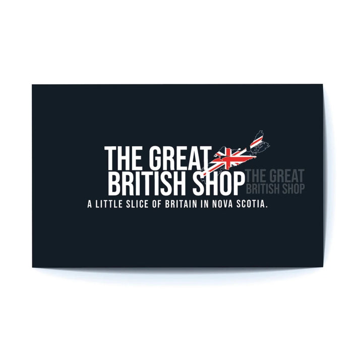 Halifax Location Gift Card imported British grocery product available in Canada