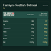 Hamlyns Scottish Oatmeal - 1kg imported British grocery product available in Canada