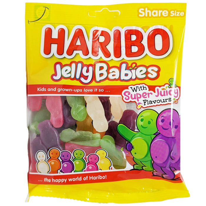 Haribo Jelly Babies - 160g imported British grocery product available in Canada