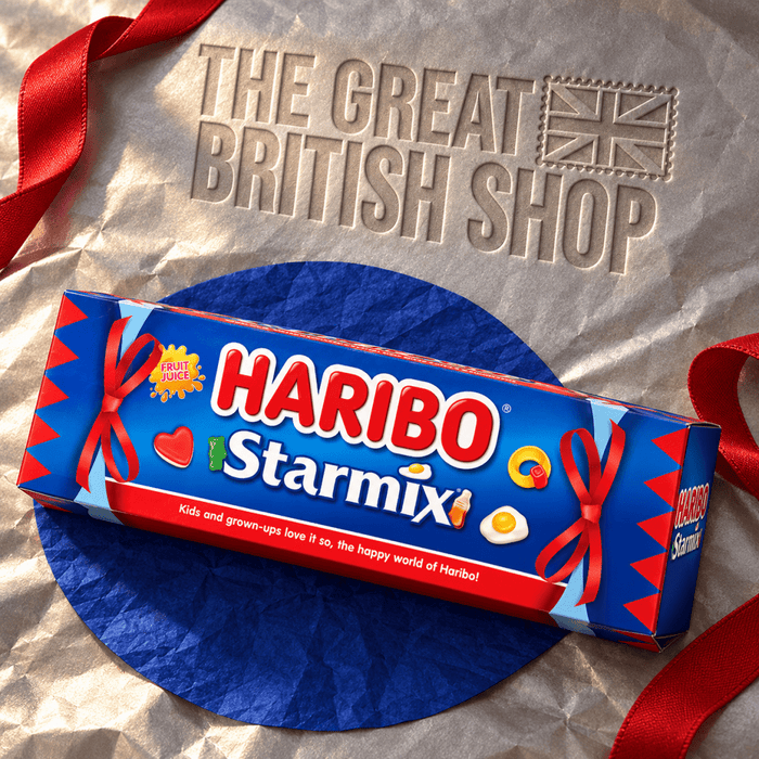 Haribo Starmix Cracker Tube - 120g imported British grocery product available in Canada