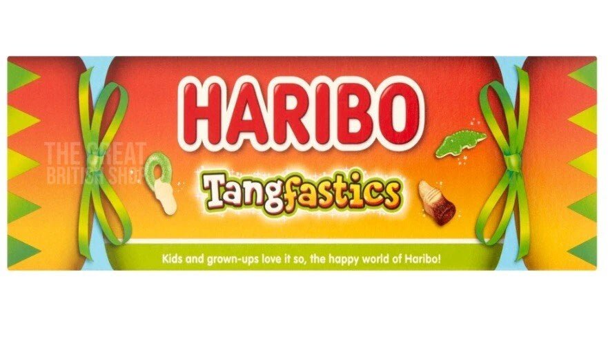 Haribo Tangfastics Cracker Tube - 120g imported British grocery product available in Canada