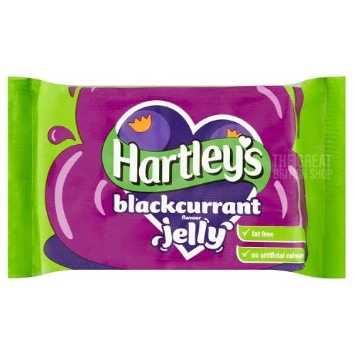 Hartleys Blackcurrant Jelly - 135g imported British grocery product available in Canada