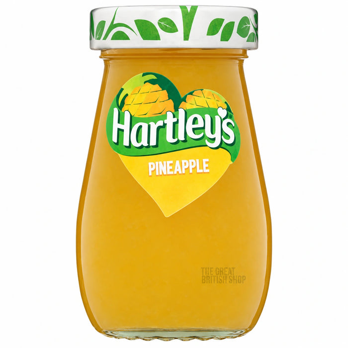 Hartley's Pineapple Jam - 300g, front view of the product packaging