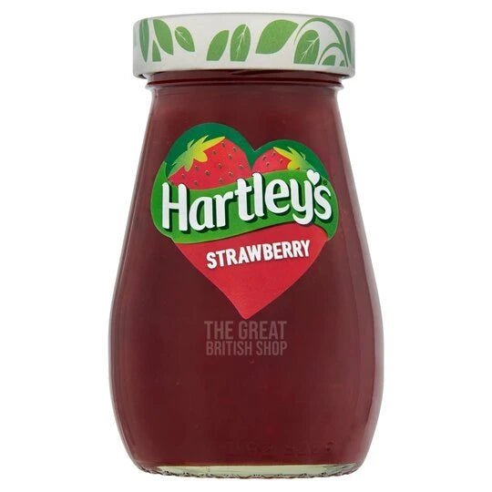 Hartley's Strawberry Jam - 340g imported British grocery product available in Canada