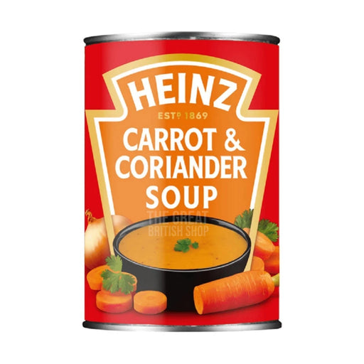 Heinz Carrot & Coriander Soup - 400g imported British grocery product available in Canada