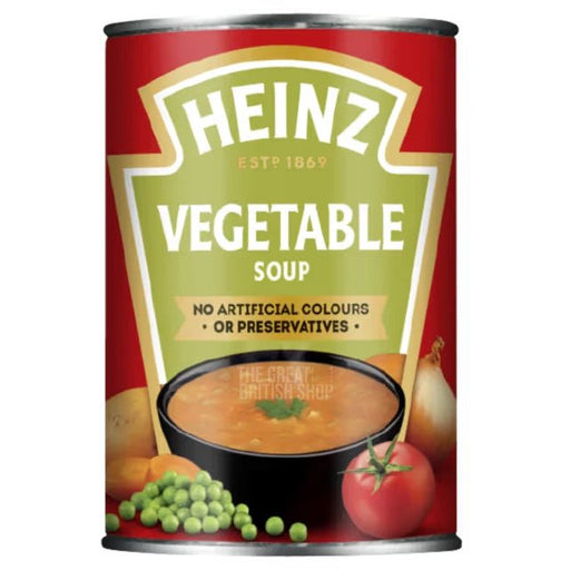 Heinz Vegetable Soup - 400g imported British grocery product available in Canada