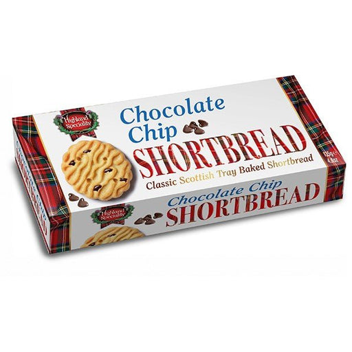 Highland Shortbread Chocolate Chip Rounds - 135g imported British grocery product available in Canada