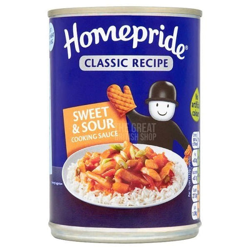 Homepride Cook In Sauce Sweet & Sour - 400g imported British grocery product available in Canada