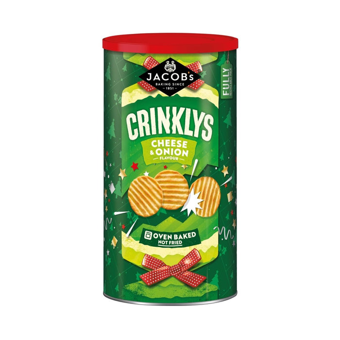 Jacob's Crinklys Cheese & Onion Flavour - 200g | British Store Online | The Great British Shop