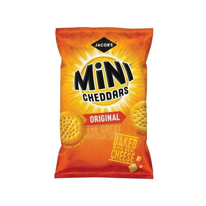 Jacob's Mini Cheddars Original - 90g imported British grocery product available in Canada