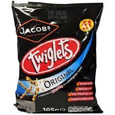 Jacobs Twiglets - 105g imported British grocery product available in Canada