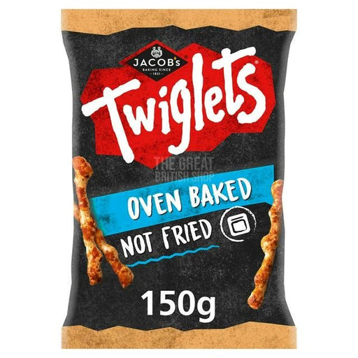 Jacobs Twiglets - 150g imported British grocery product available in Canada