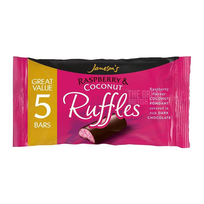 Jameson's Raspberry Ruffle - 5 Pack imported British grocery product available in Canada