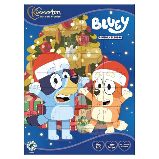 Kinnerton Bluey Advent Calendar - 40g imported British grocery product available in Canada