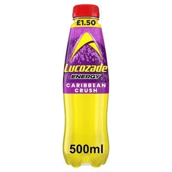 Lucozade Energy Caribbean Crush - 500ml imported British grocery product available in Canada