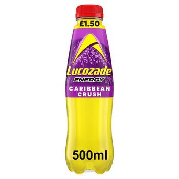 Lucozade Energy Caribbean Crush - 500ml | British Store Online | The Great British Shop