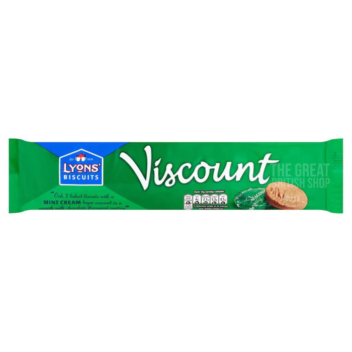 Lyons' Biscuits Viscount - 98g imported British grocery product available in Canada