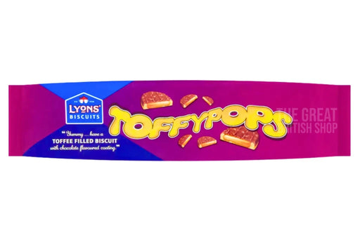 Lyons Toffypops - 120g imported British grocery product available in Canada